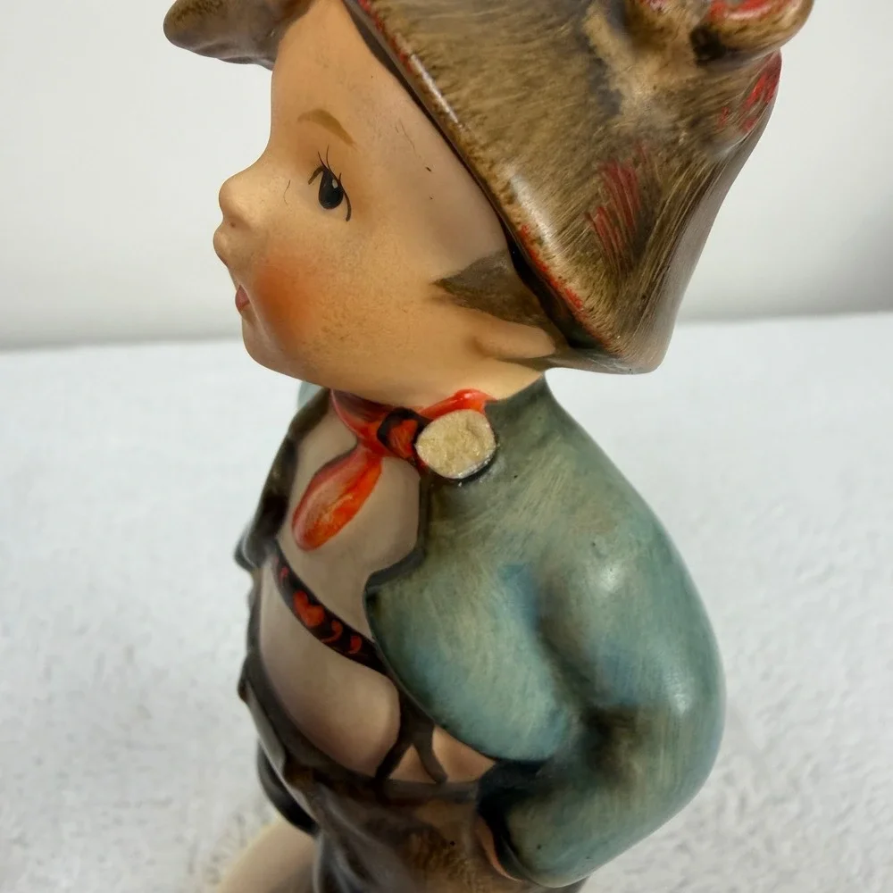 Goebel‎ Hummel Brother Dorfheld Figurine W. Germany Bavarian Boy 95 Vintage 5.5